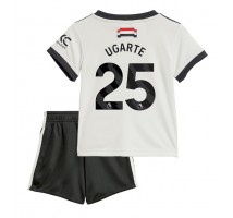 Manchester United Manuel Ugarte #25 Koszulka Trzecia dzieci 2024-25 Krótki Rękaw (+ krótkie spodenki)
